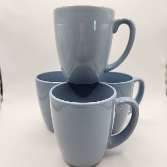 Corelle Other - Corelle Stoneware Blue Coffee/Tea Mugs, Set of 4